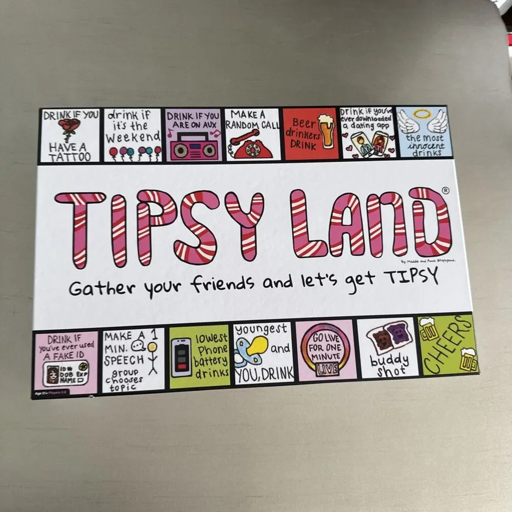 TIPSYLAND Original Edition | Official Product | Hilarious Adult Board Game